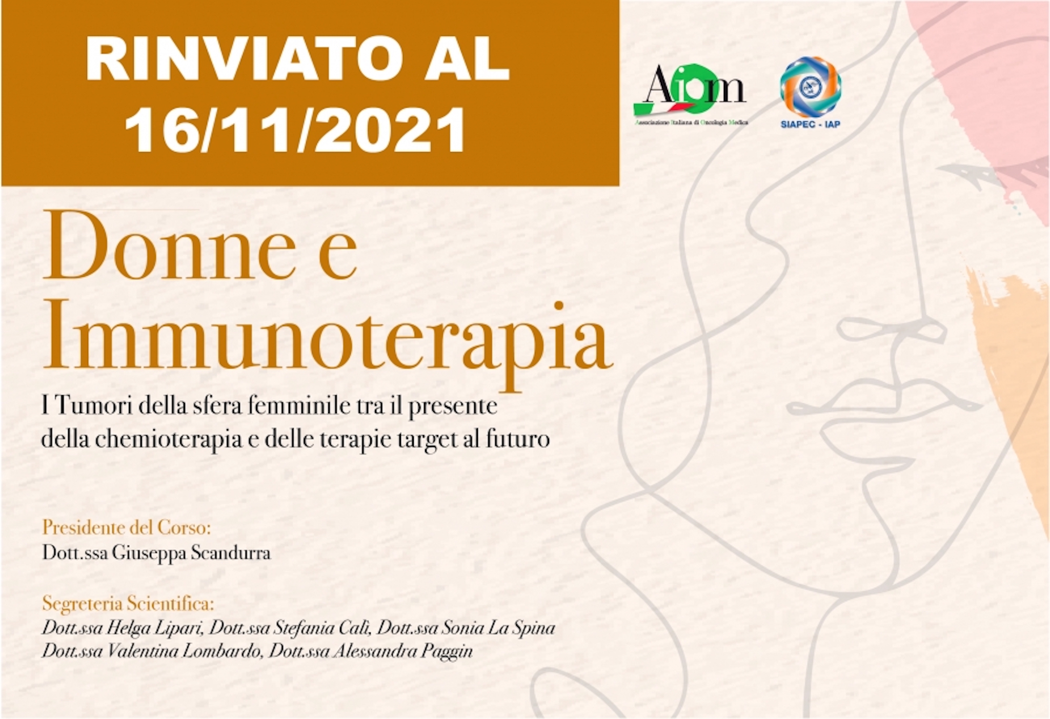 Donne e immunoterapia - I tumori della sfera femminile | 16-11-2021