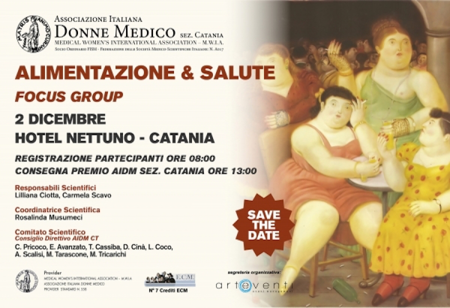 ALIMENTAZIONE E SALUTE - FOCUS GROUP - CATANIA - 2 Dicembre 2016