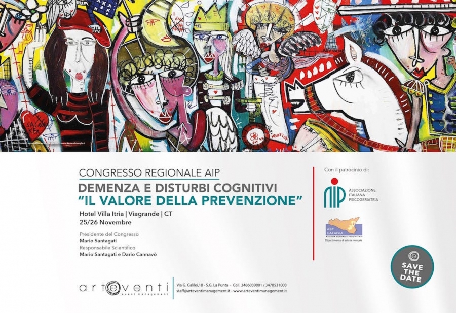 CONGRESSO REGIONALE AIP - DEMENZA E DISTURBI COGNITIVI 25-26/11/2022